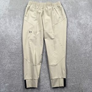 Under Armour Womens Unstoppable Jogger Tan Beige Pants 1376926 Medium NEW